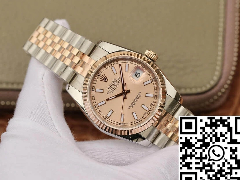 Rose Pink Factory 116231 36MM Dial Gold Rolex GM Datejust 1207